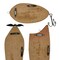 Fishing Lure Wall Hook Rack Set 3 Rustic Nautical Wood Metal Fish Decor